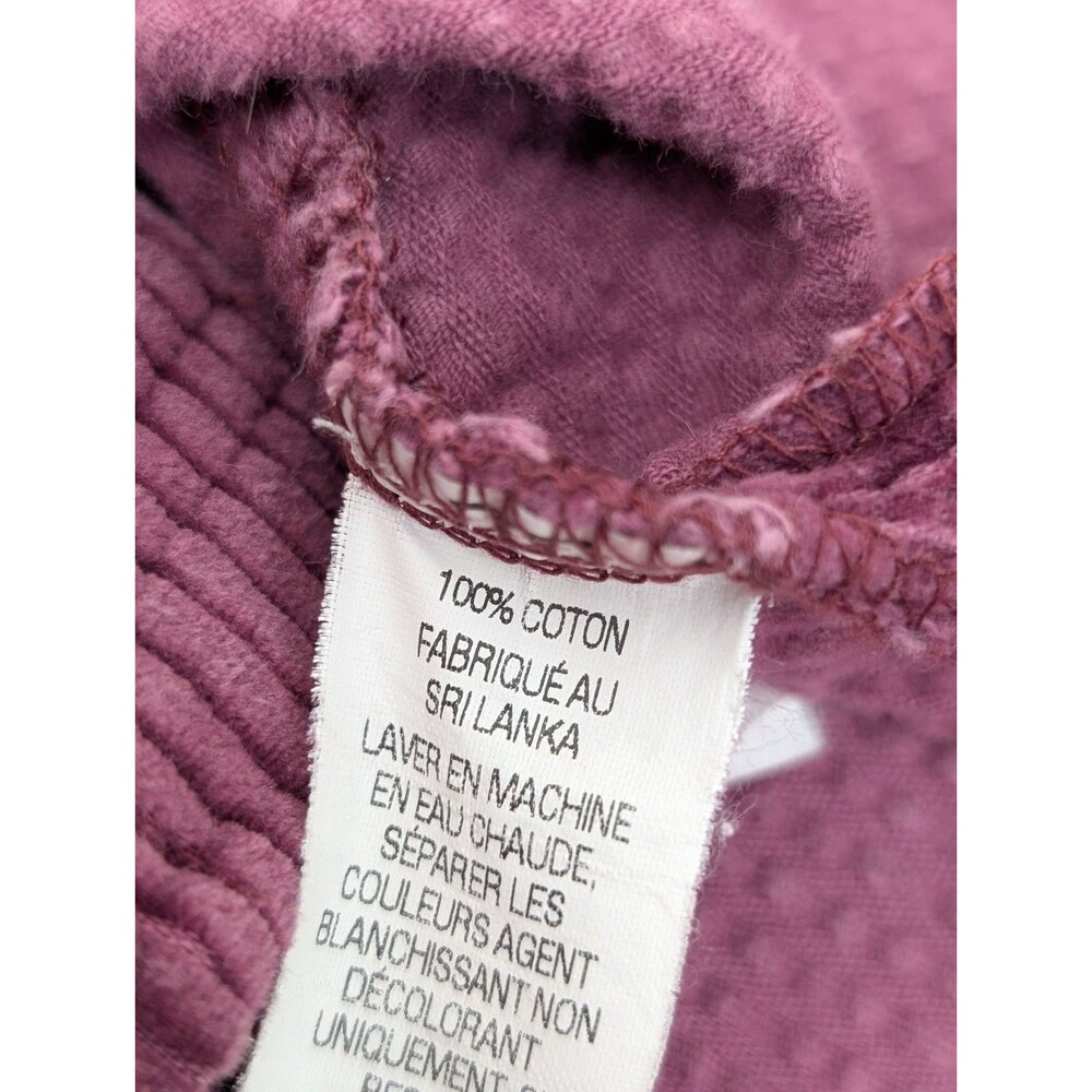 LL BEAN Large Wide Wale Courdoroy Shirt/Shackets (2) Fall Favorite Identical - Picture 9 of 13